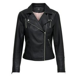 Overview image: ONLY Gemma faux leather biker