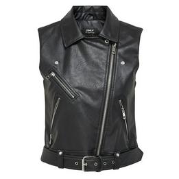 Overview image: ONLY Vera faux waistcoat