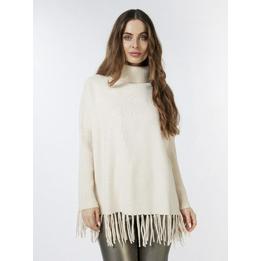 Overview image: ESQUALO sweater col fringes