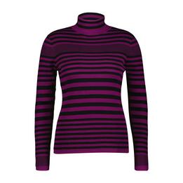 Overview image: RED BUTTON Roll neck stripe